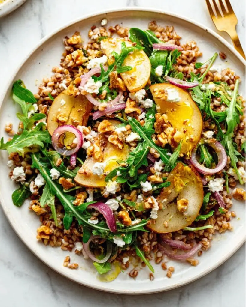 Citrus Winter Farro Salad Recipe