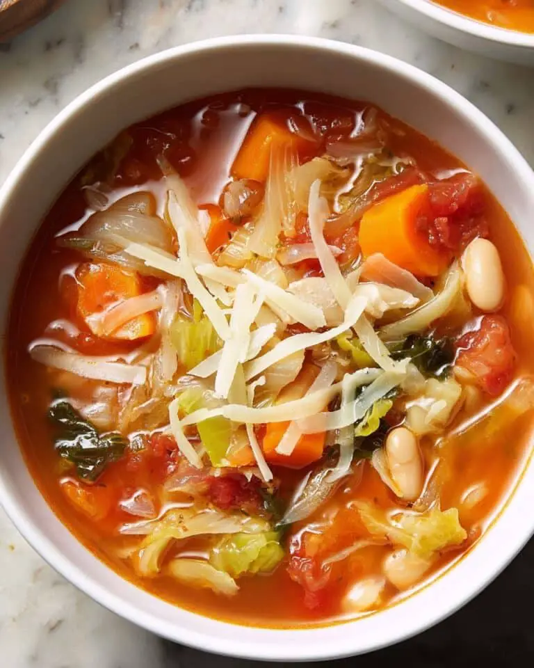 Detox Cabbage Potato Soup (Vegetarian) Recipe