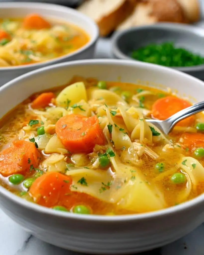 Sauerkraut Soup with Smoked Sausage and Tomatoes Recipe