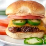 Jalapeño Cheeseburger Sliders with Spicy Mayo Recipe