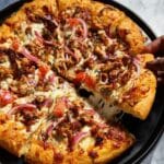 Double Cheeseburger Pizza Recipe
