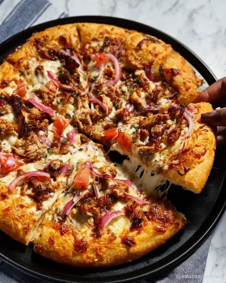 Double Cheeseburger Pizza Recipe