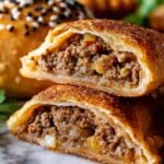 Cheeseburger Egg Rolls with Beef Recipe