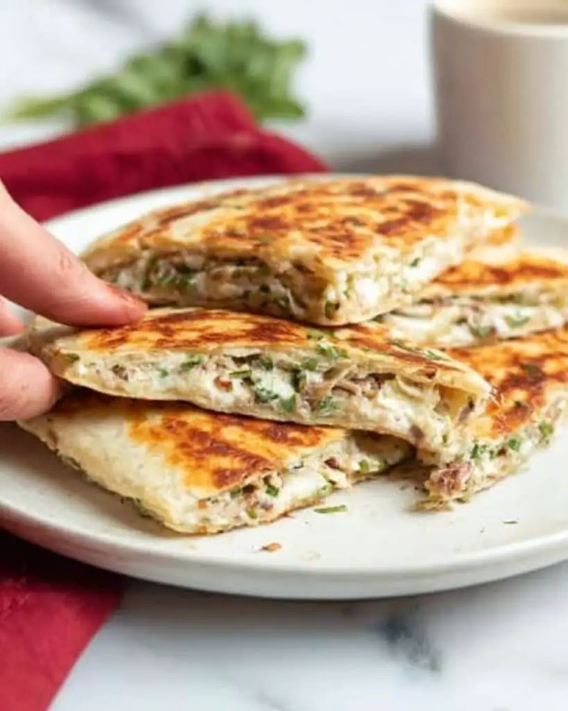 Jalapeño Popper Chicken Quesadillas Recipe