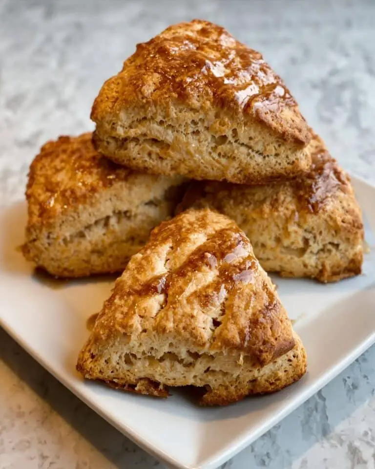 Apple Scones with Maple Glaze Recipe