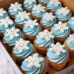 Snowflake Cupcakes Recipe