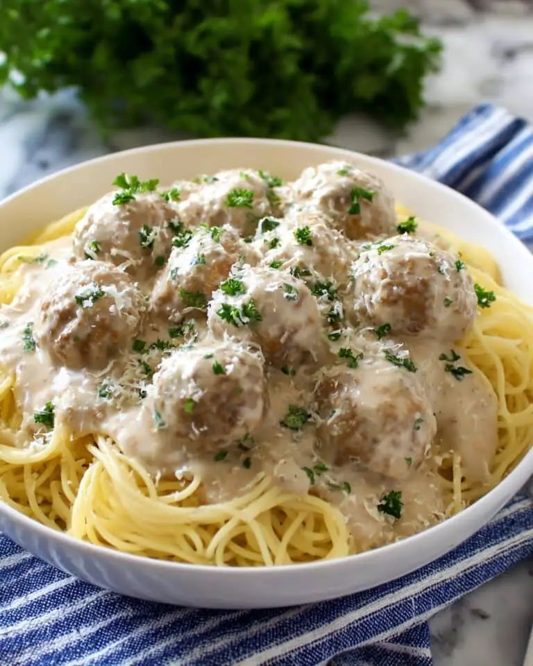Alfredo Meatballs Recipe