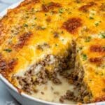 Grandma’s Beef Cheeseburger Pie Recipe