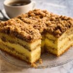 Cinnamon Swirl Coffee Cake with Streusel Topping Recipe