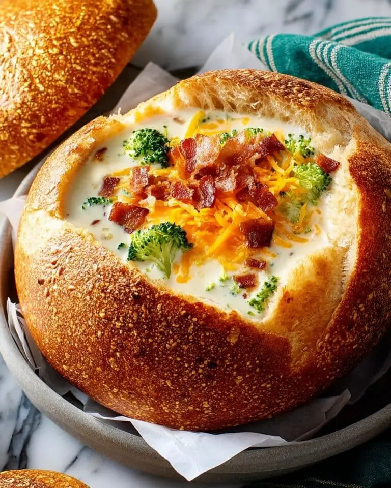 Creamy Panera-Style Broccoli Cheddar Soup Recipe