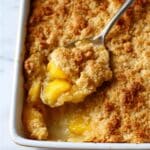 Homemade Peach Cobbler Recipe