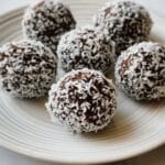 Coconut Bites with Chocolate and Pistachios Recipe
