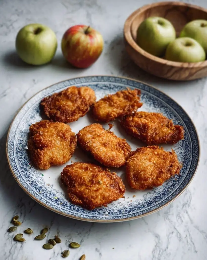 Cardamom Apple Fritters Recipe