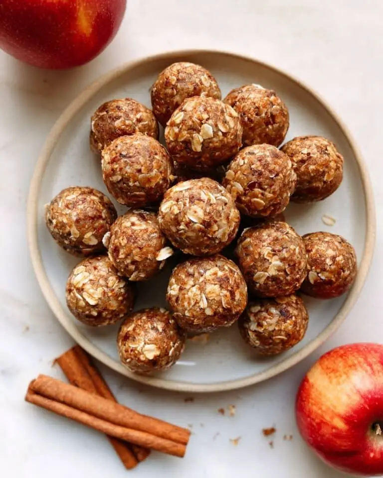 Apple Spice Energy Bites Recipe