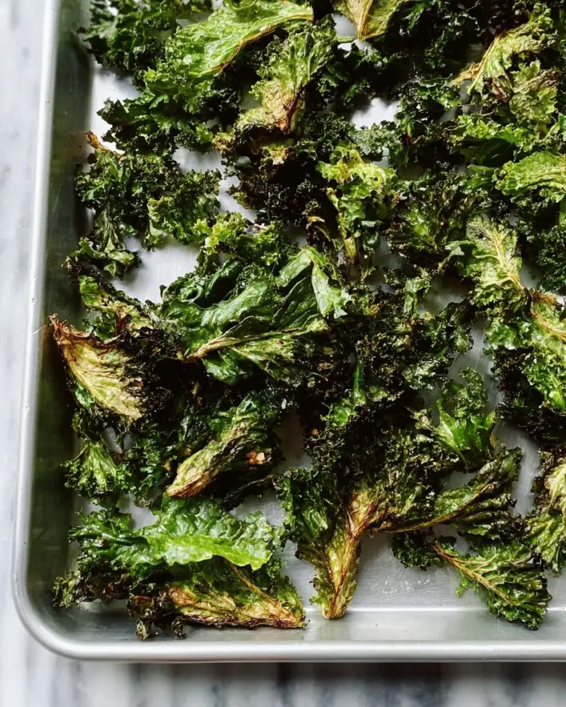 Easy Baked Kale Chips Recipe