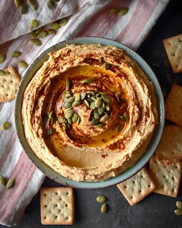 Easy Pumpkin Pie Hummus Recipe