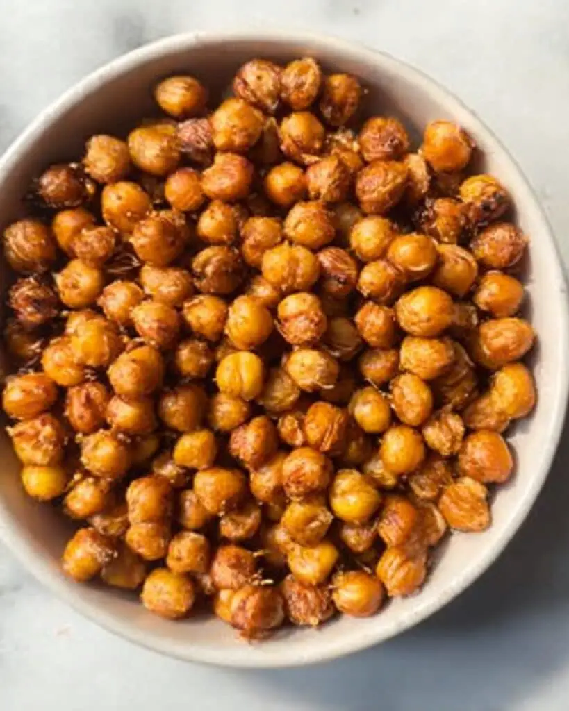 Crispy Roasted Chickpeas Recipe