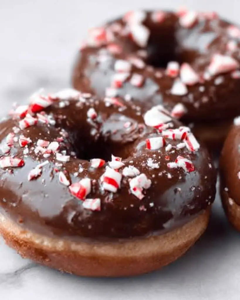 Baked Peppermint Mocha Donuts Recipe
