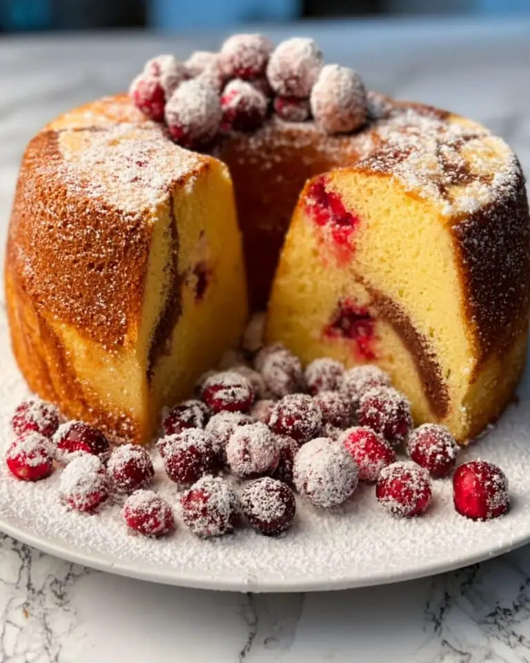 Cranberry Orange Bundt Cake Recipe