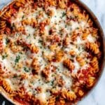 Chicken Parmesan Pasta Skillet Recipe