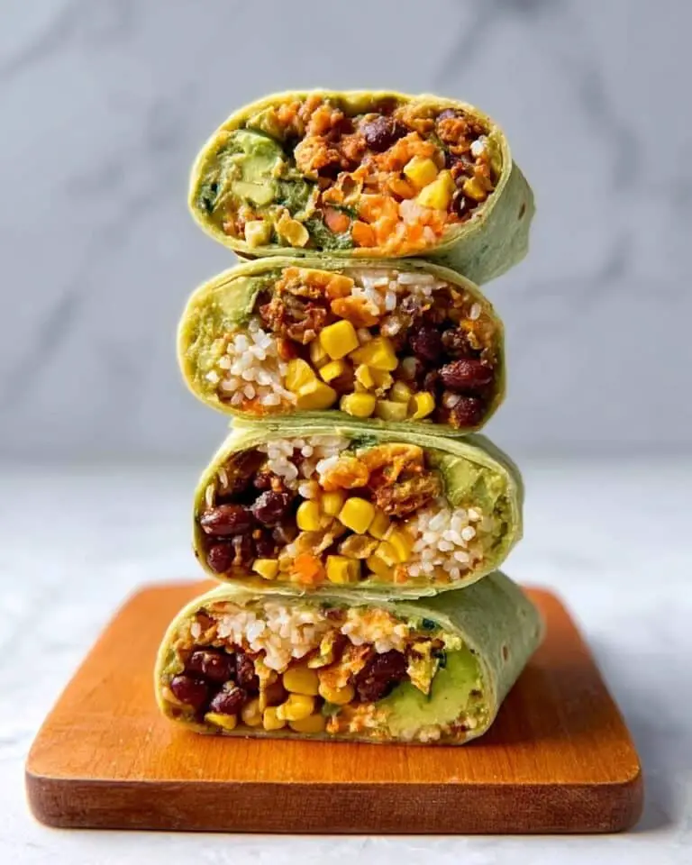 Black Bean Sweet Potato Burritos Recipe