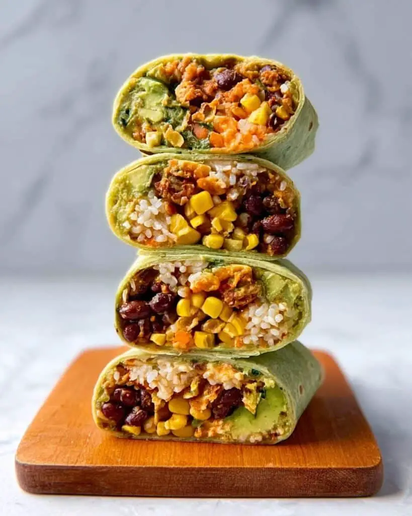 Black Bean Sweet Potato Burritos Recipe