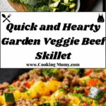 Garden Vegetable Beef Skillet Recipe