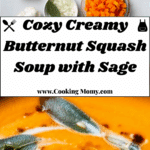 Creamy Butternut Squash Soup with a Hint of Sage Recipe