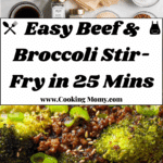 "Ground Beef and Broccoli Recipe