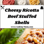 Ricotta Beef Stuffed Pasta Shells Recipe