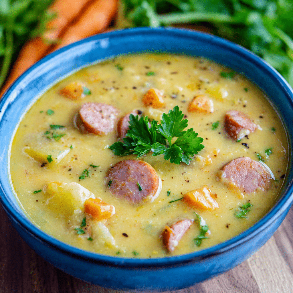 German Potato Soup (Kartoffelsuppe) Recipe - Recipe Image