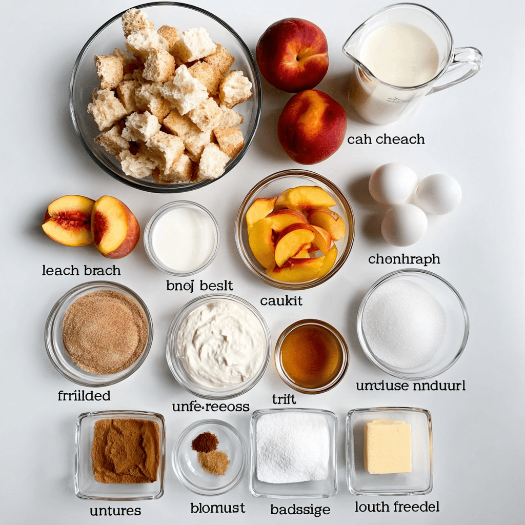 Peach Cobbler French Toast Recipe - Recipe Image