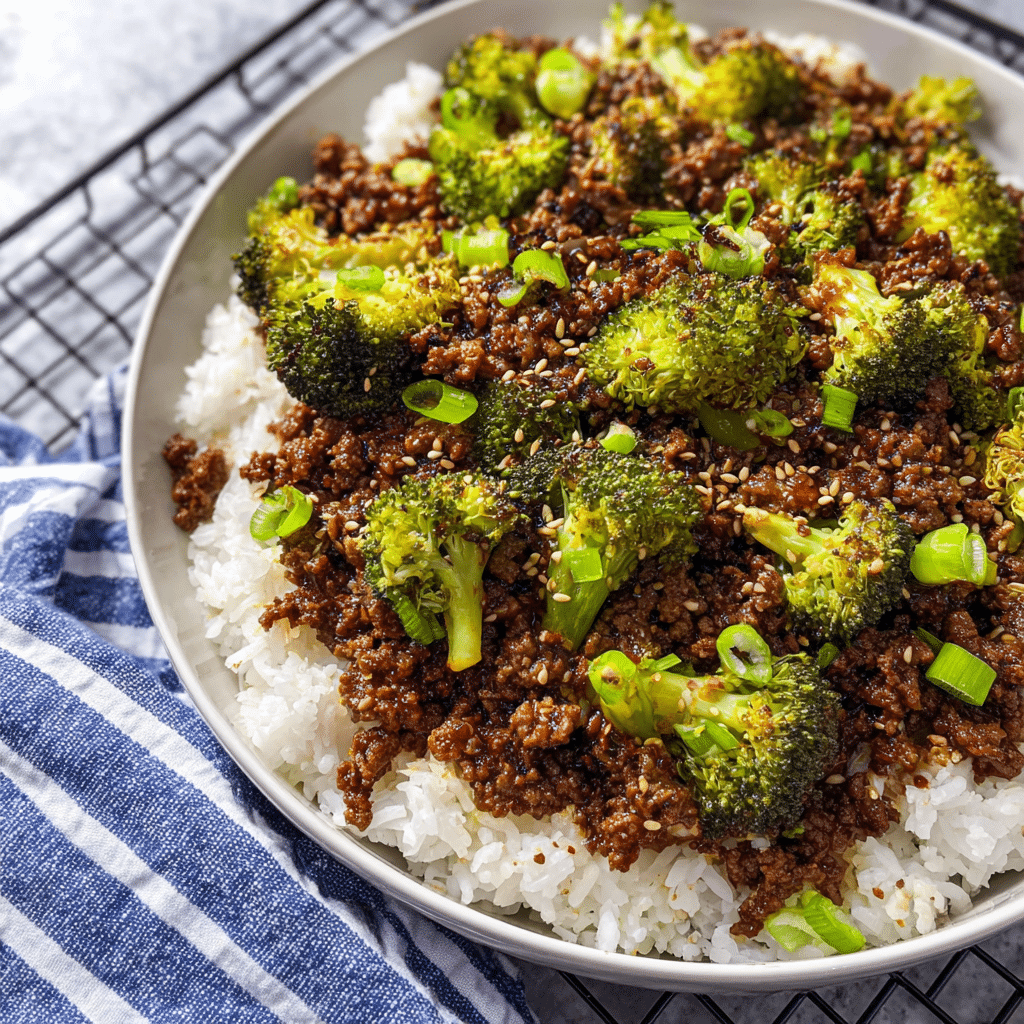 Ground Beef and Broccoli Recipe