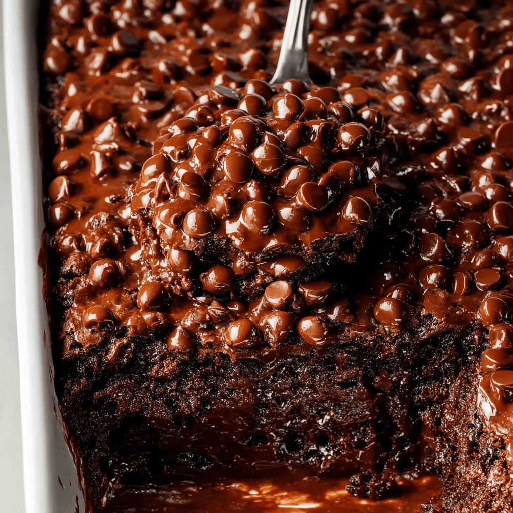 Chocolate Dump Cake Recipe - Recipe Image