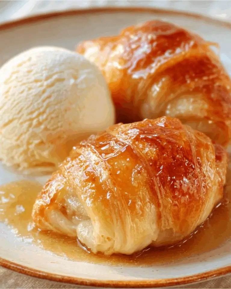 Crescent Roll Apple Dumplings Recipe