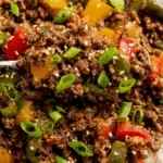 Beef and Pepper Rice Bowl Recipe