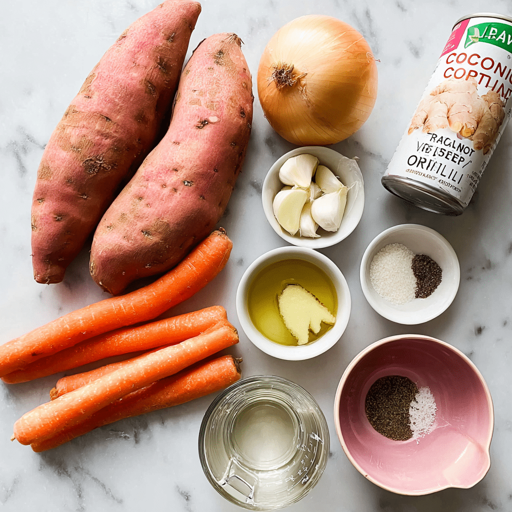 Sweet Potato and Coconut Soup Recipe - Recipe Image