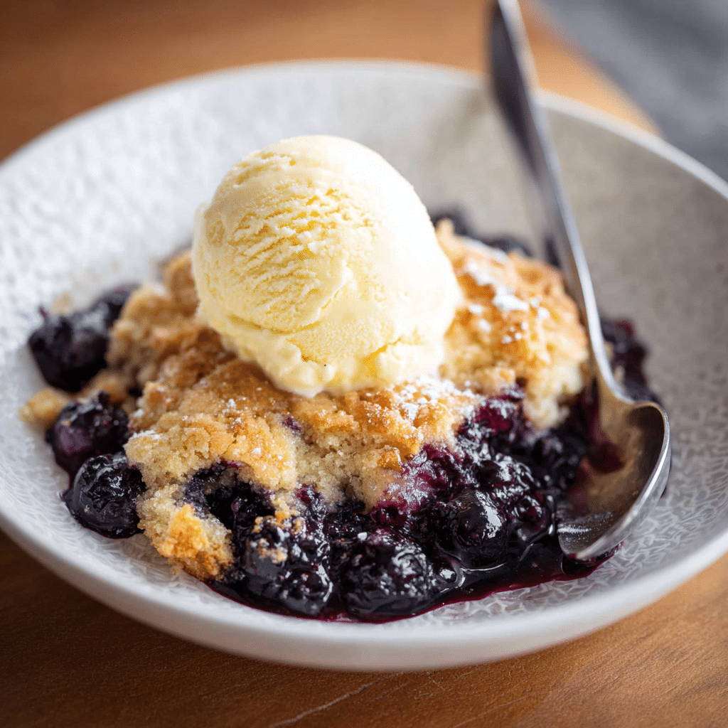 Blueberry Cobbler Recipe - Recipe Image
