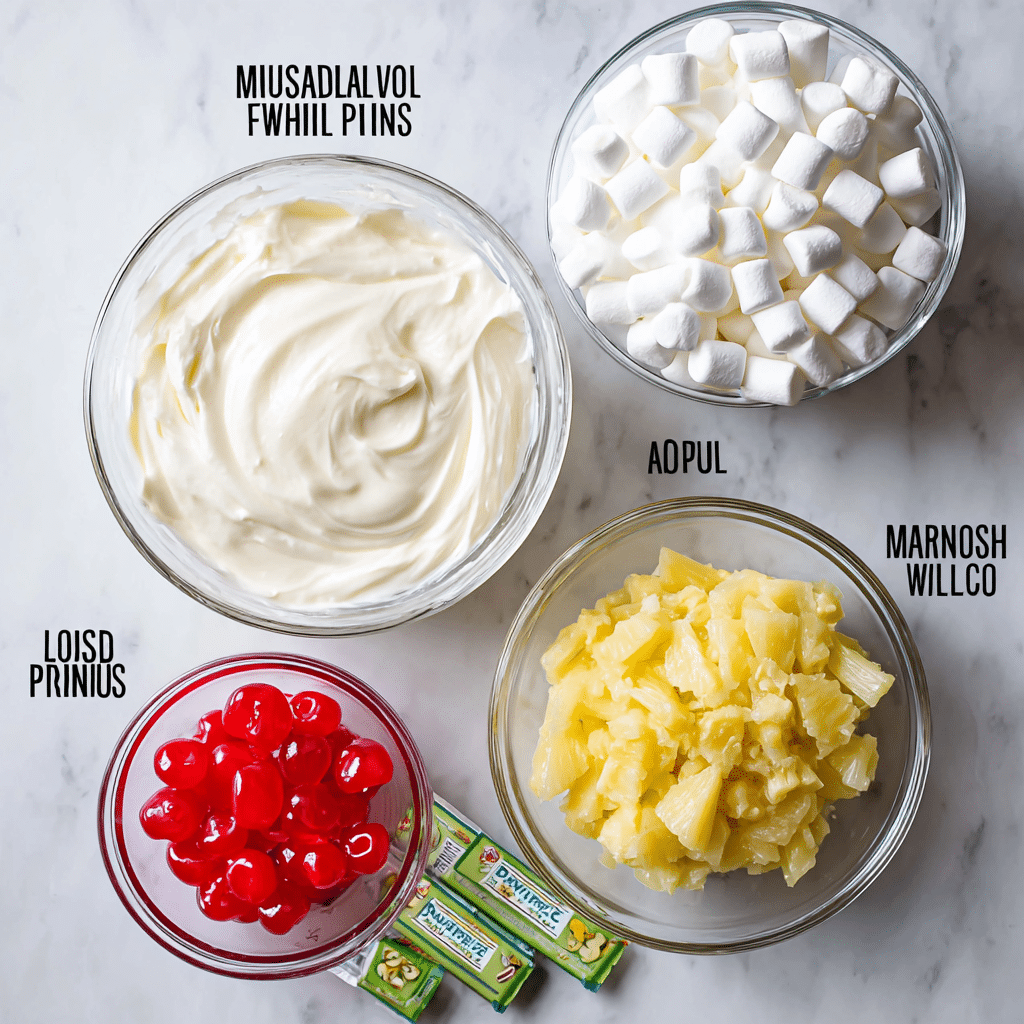 Pistachio Fluff Salad Recipe - Recipe Image