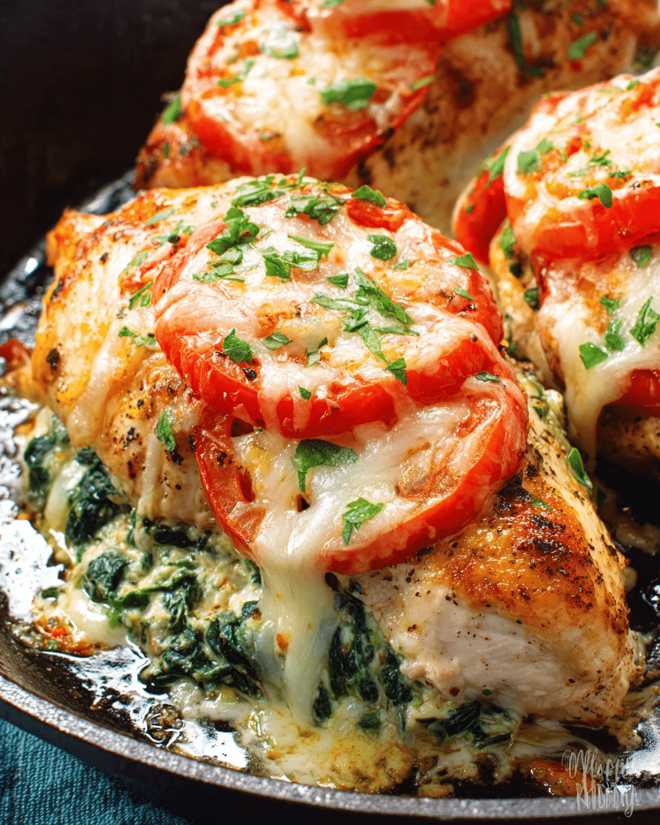 Spinach Stuffed Chicken Breast Recipe