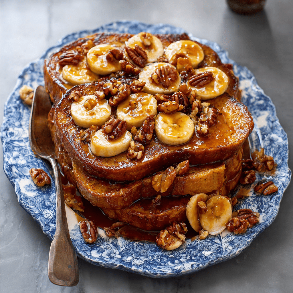 Bananas Foster French Toast Recipe - Recipe Image