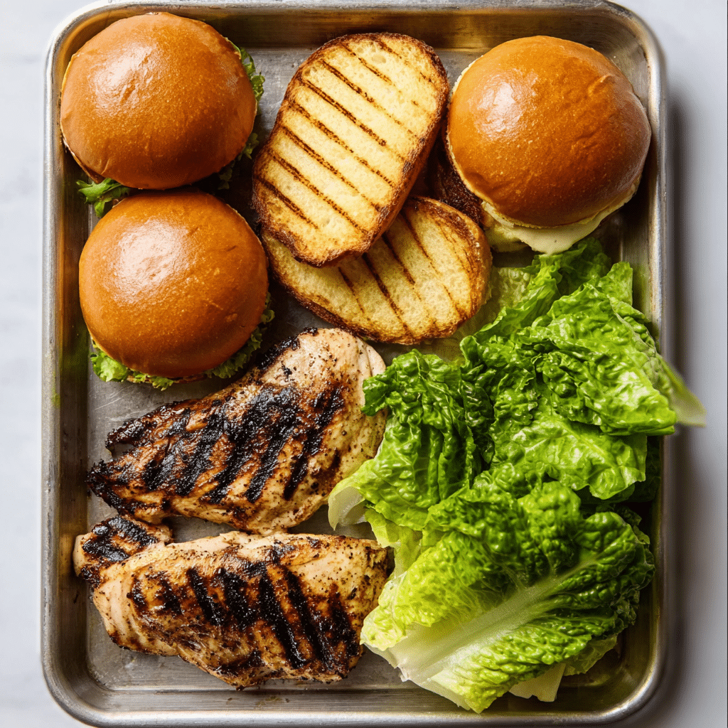 Chicken Caesar Sandwich Recipe - Recipe Image