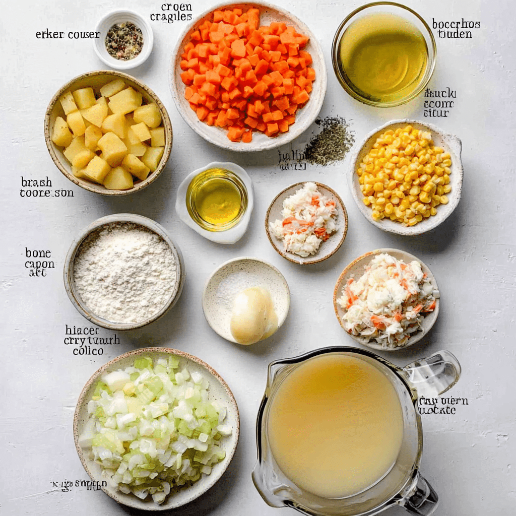 Sweet Corn and Crab Chowder Recipe - Recipe Image