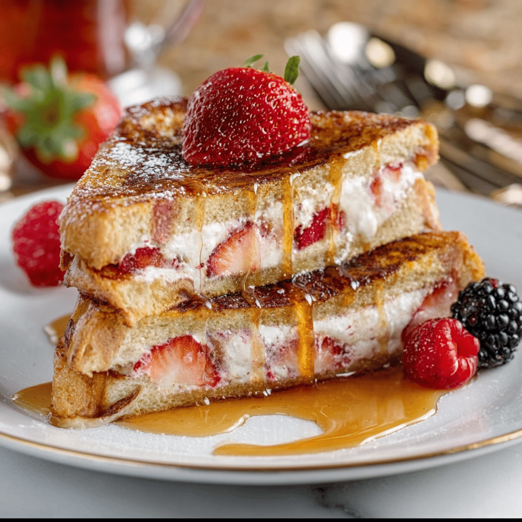 Jam Stuffed French Toast Recipe - Recipe Image