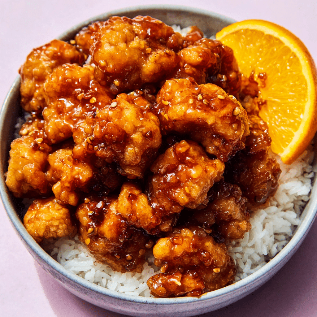 Spicy Orange Chicken Recipe - Recipe Image