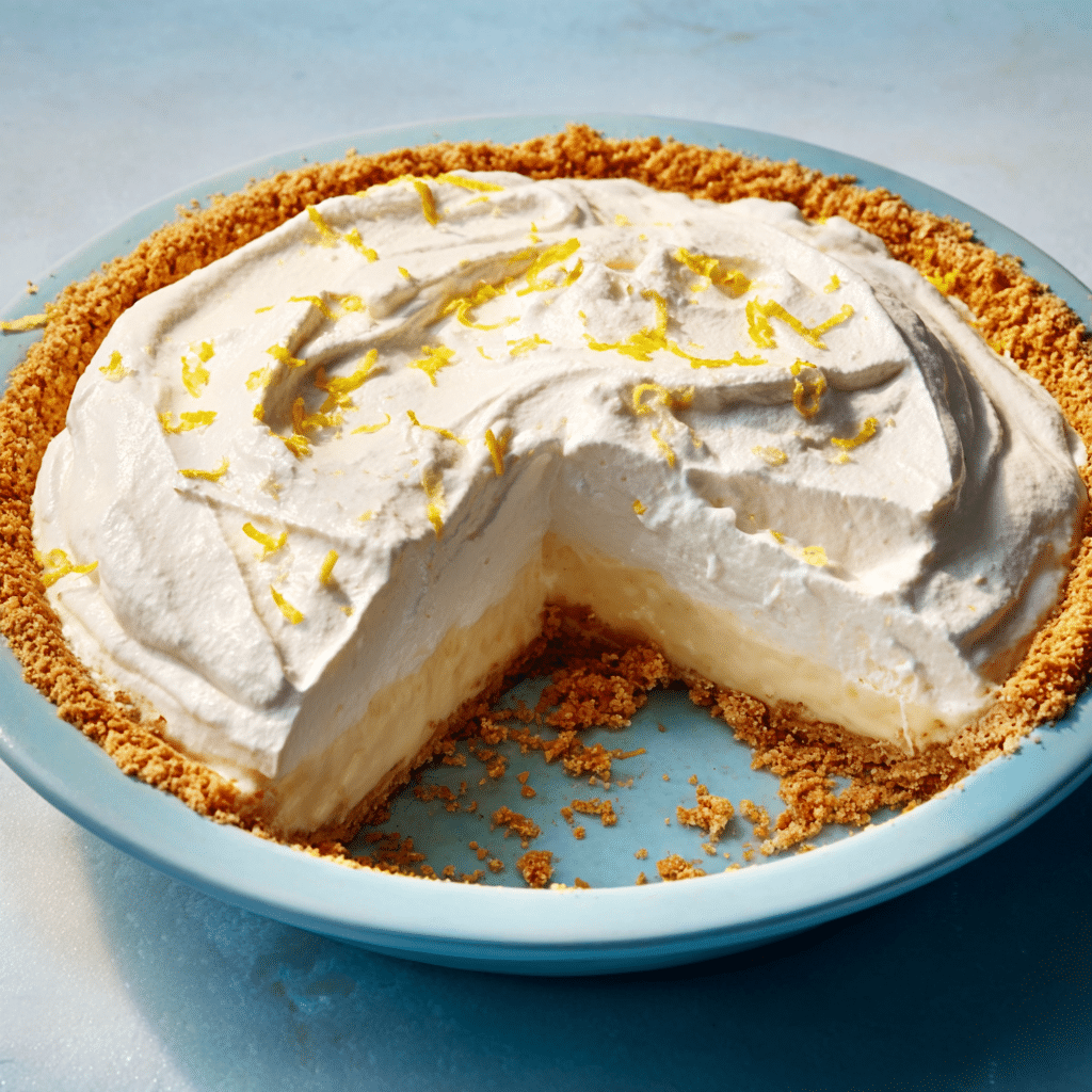 Frozen Lemonade Pie Recipe - Recipe Image