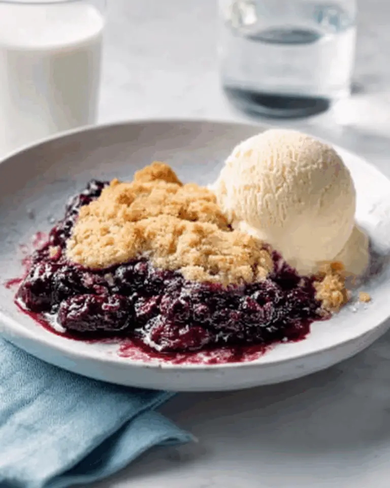 Blueberry Cobbler Recipe