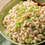 Creamy Macaroni Pasta Salad with Chicken Recipe
