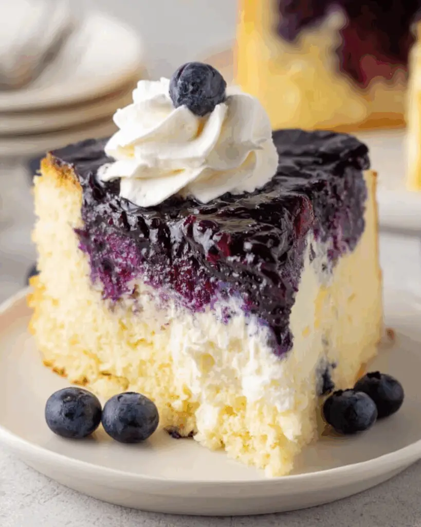 Blueberry Upside Down Cake Recipe