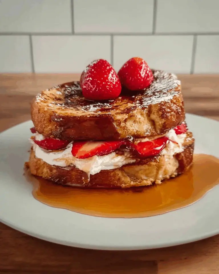 Strawberry Stuffed French Toast Recipe